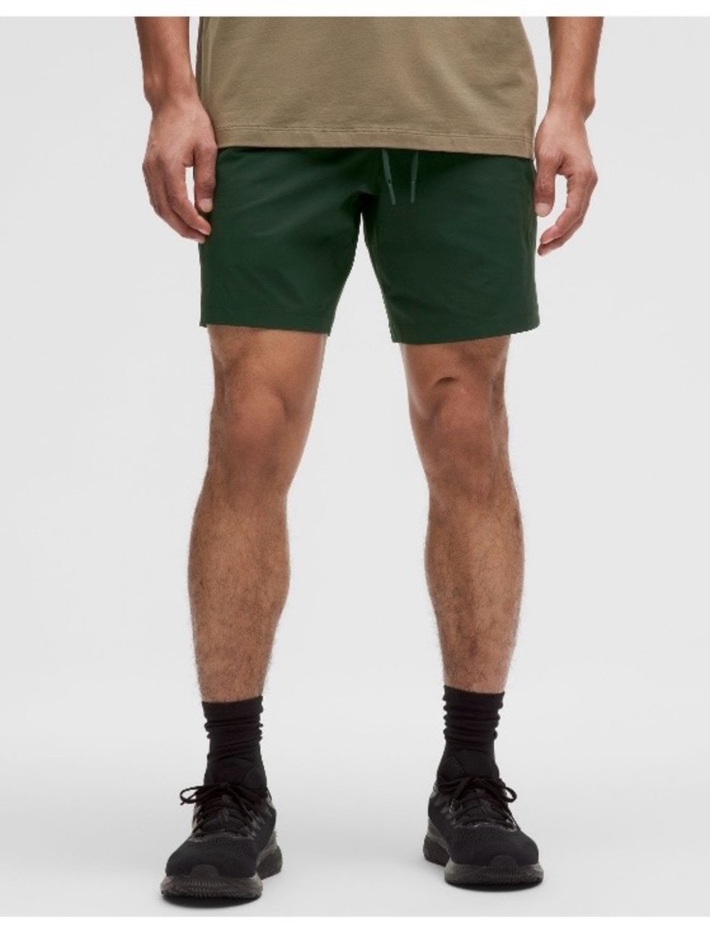 Lululemon Zeroed In 7” Linerless Men's RainForest Green Shorts